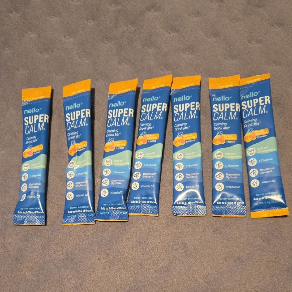 Super Calm Drink Mix - 3 Different Flavors